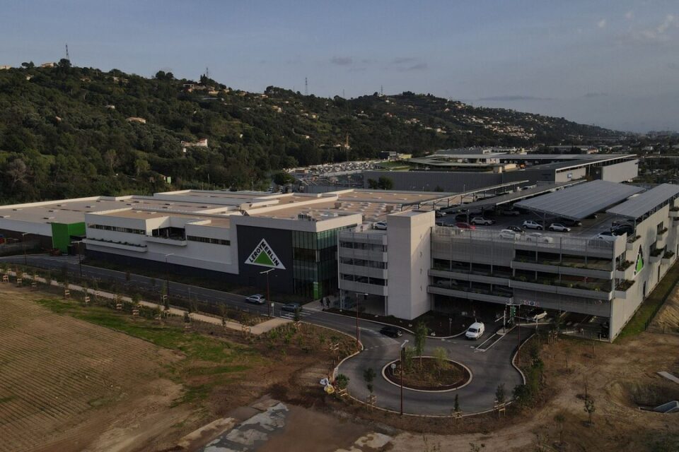 extension Leroy Merlin Nice-Ouest 3000 m2 modernisation